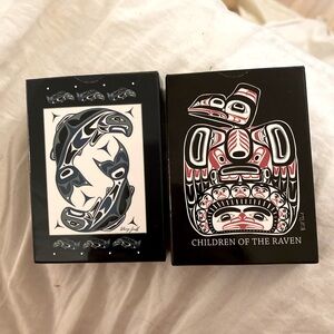 2 decks of indigenous art cards